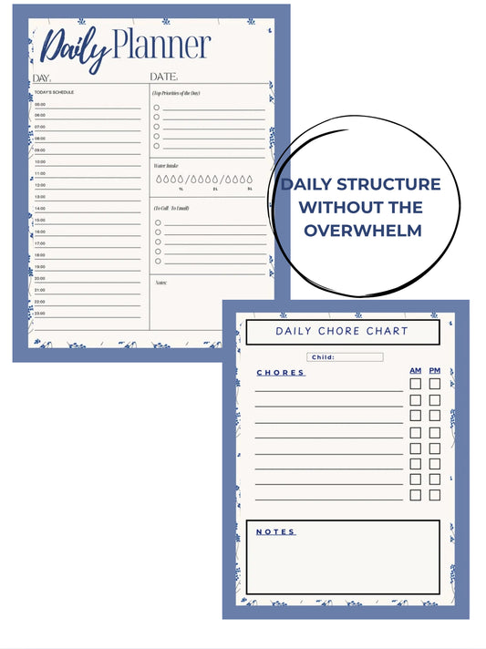 The Calm Homeschool Planner: Digital Academic Bundle