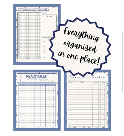 homeschool, homeschool trackers